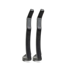 GORUCK 6.25LB curved black ruck chest plates pair for rucking gear on white background
