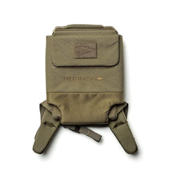 GORUCK Ranger green tactical rucksack with logo, rugged design, and durable straps